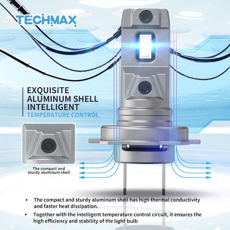 Techmax H7 Light Bulb - Image 6