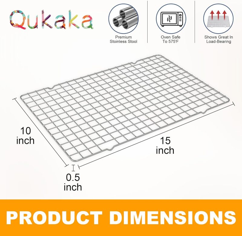 2Pcs Cooling Racks For Cooking And Baking - 10 - Image 6