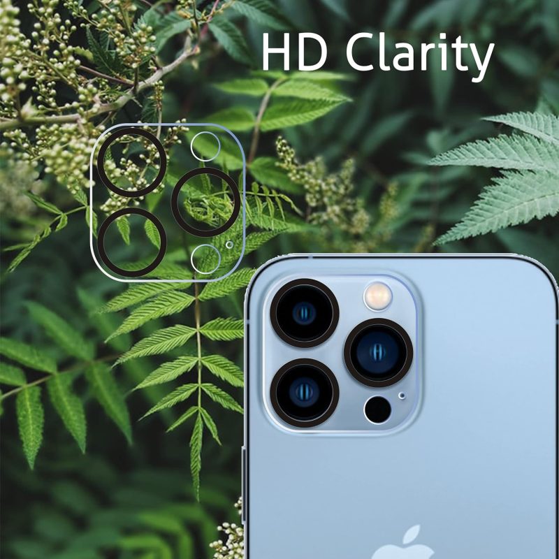 AILUN 3 Pack Camera Lens Protector for iPhone 16 Pro / 14 Pro... - Image 3