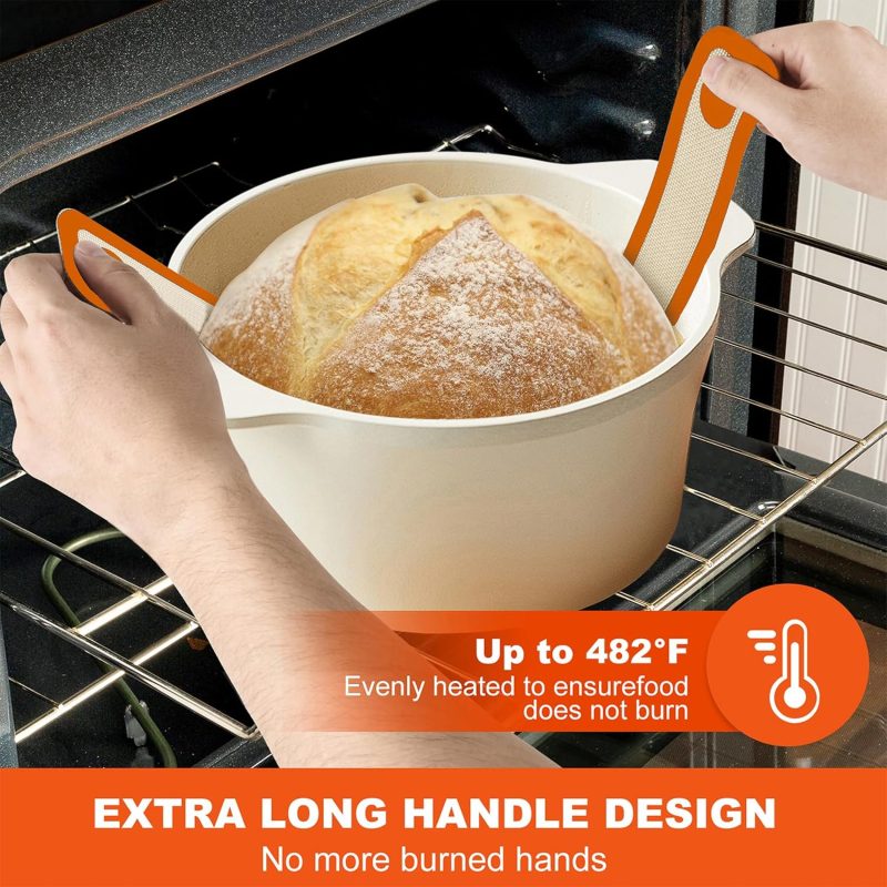 Silicone Bread Sling For Dutch Oven Liner - Image 6