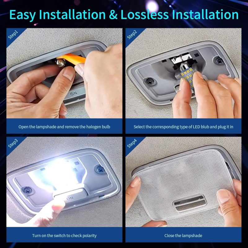 42 Pieces Interior Car Lights - Image 5