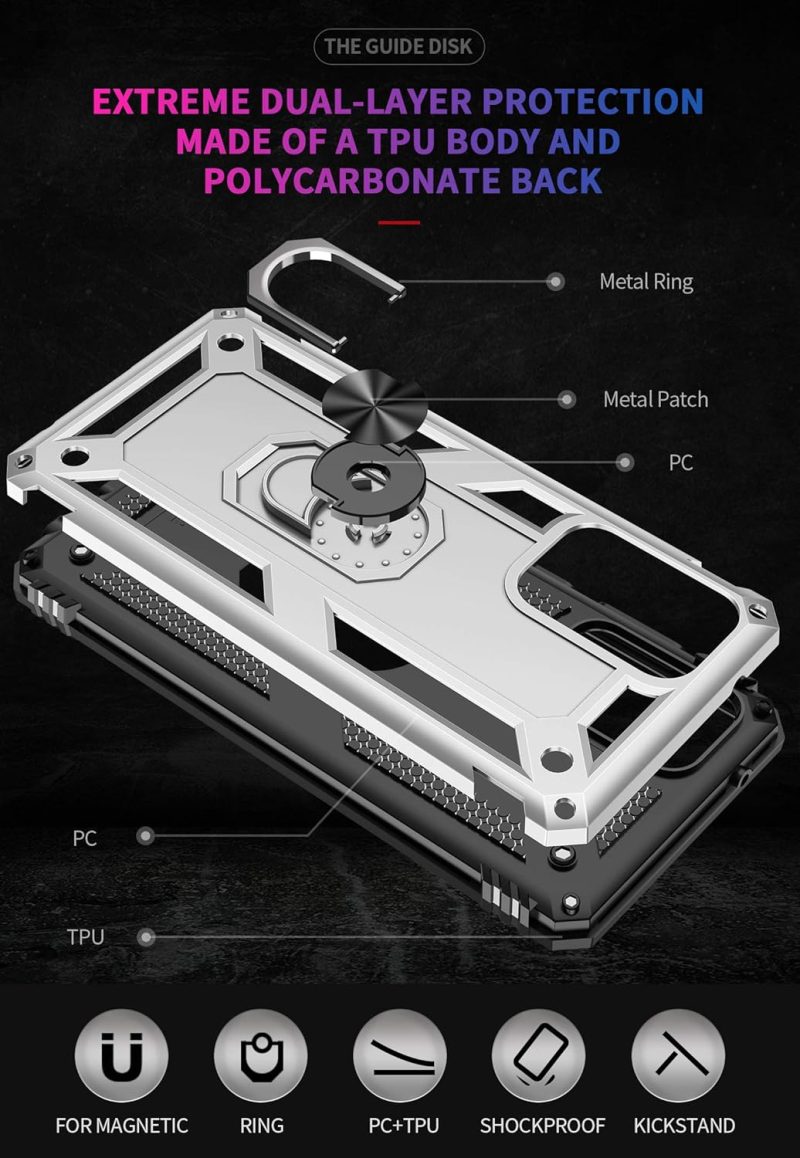 A52 Phone Case for Galaxy A52 5G - Silver - Image 6