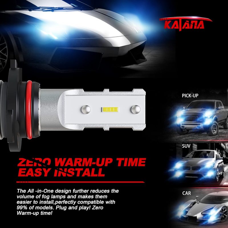 Katana H10 Led Fog Light Bulbs - Image 3