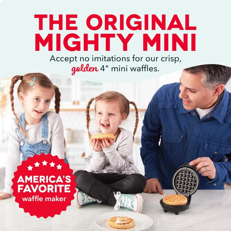 Dash Mini Waffle Maker - 4” Waffle Mold - Image 2