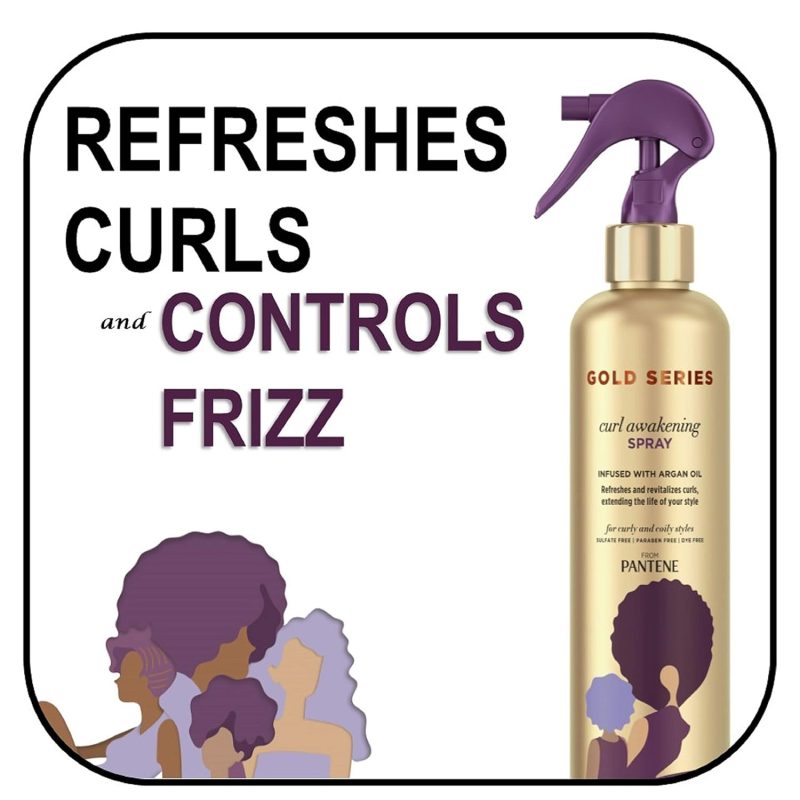 Pantene Gold Series Curl Awakening Spray - Image 4