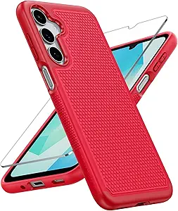 FNTCASE Accessory for Galaxy A16-5G - Red
