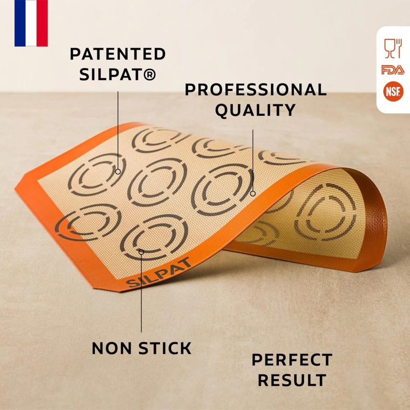 Silpat The Original Perfect Cookie Non-Stick Silicone Baking Mat - Image 2