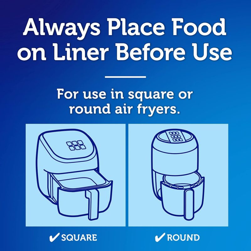 Reynolds Kitchens Air Fryer Liners Disposable - Image 4