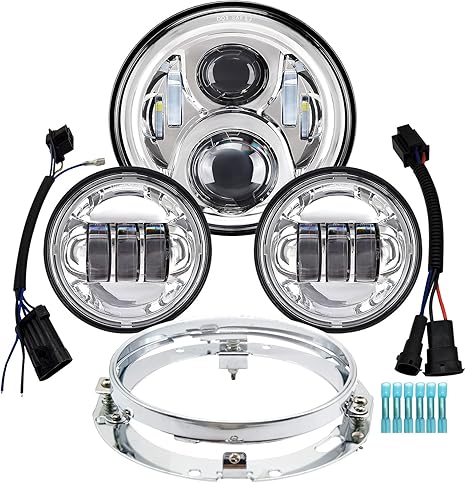 7 Inch Motorcycle Led Headlight 4.5