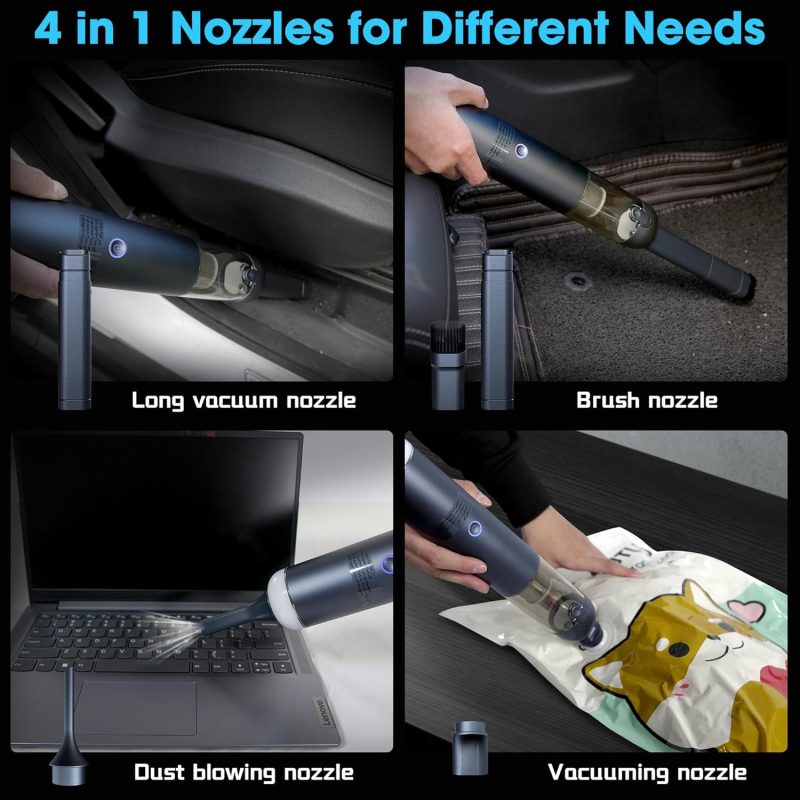Handheld Car Vacuum Cleaner Cordless - Image 4