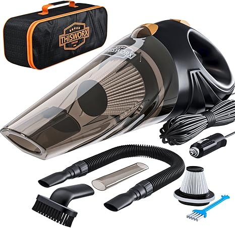 Thisworx Car Vacuum Cleaner - Portable