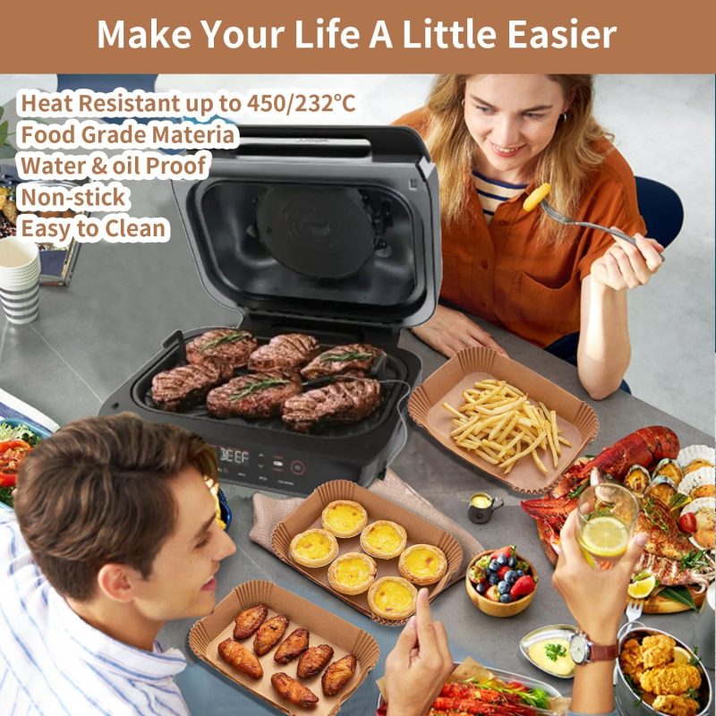 Air Fryer Liners For Ninja Foodi Smart Xl Air Fryer - Image 2