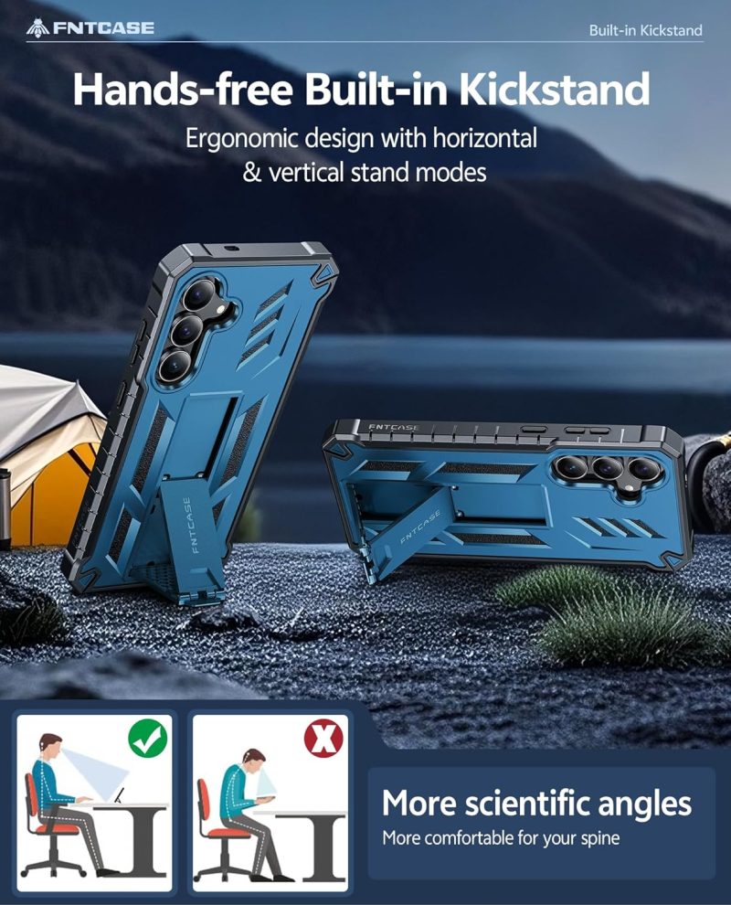 FNTCASE Hybrid Protective Case for Galaxy S25 - Image 4