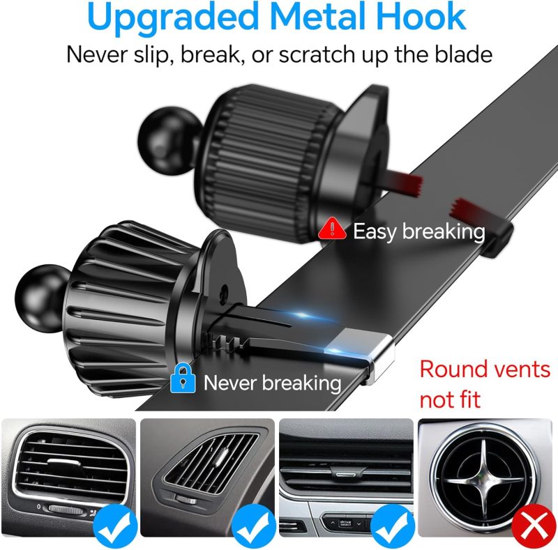 For Iphone Magsafe Car Mount Dashboard【Stronger Magnets】 Magnetic Phone Holder For Car Dash【Hands Free 】 Magsafe Car Holder For Car Fit Iphone 15 14 13 12 Pro Max Plus Mini Mag Safe Case &Cell Phone - Image 6