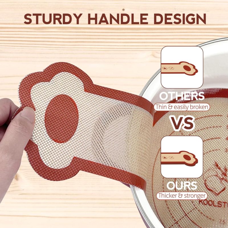Silicone Sourdough Bread Sling Mat For Dutch Oven - Image 4