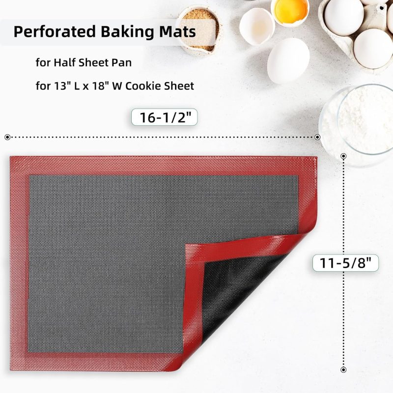 Silicone Baking Mat With Microperforated - Image 2