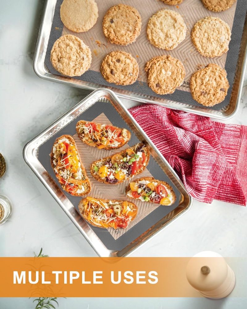 Silicone Baking Mat - Best Platinum Silicone - Sopito Non-Stick Reusable - Image 2