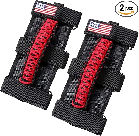 Handles Grab Roll Bar Grab Handles Grip Handle For Jeep Wrangler Accessories Tj Jk Jl Gladiator Jt Utv Atv - Upgrade Metal Buckle