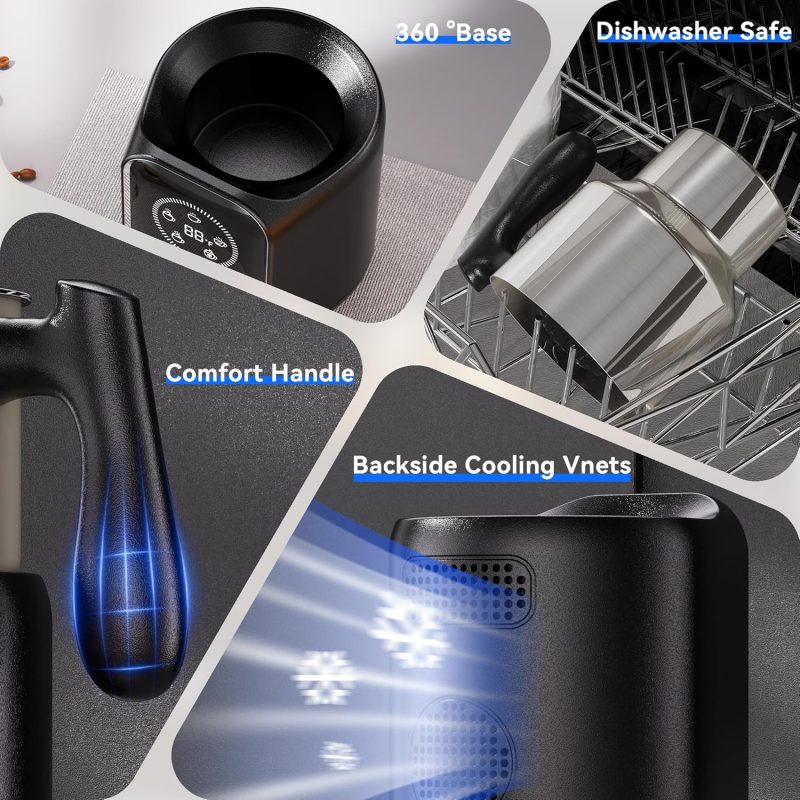 5-In-1 Milk Frother And Steamer - Image 6