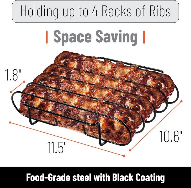 Unco- Stainless Steel Rib Rack - Image 2