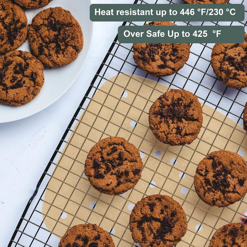 200Pcs Air Fryer Parchment Paper Disposable Liner 8.5Inch - Image 6
