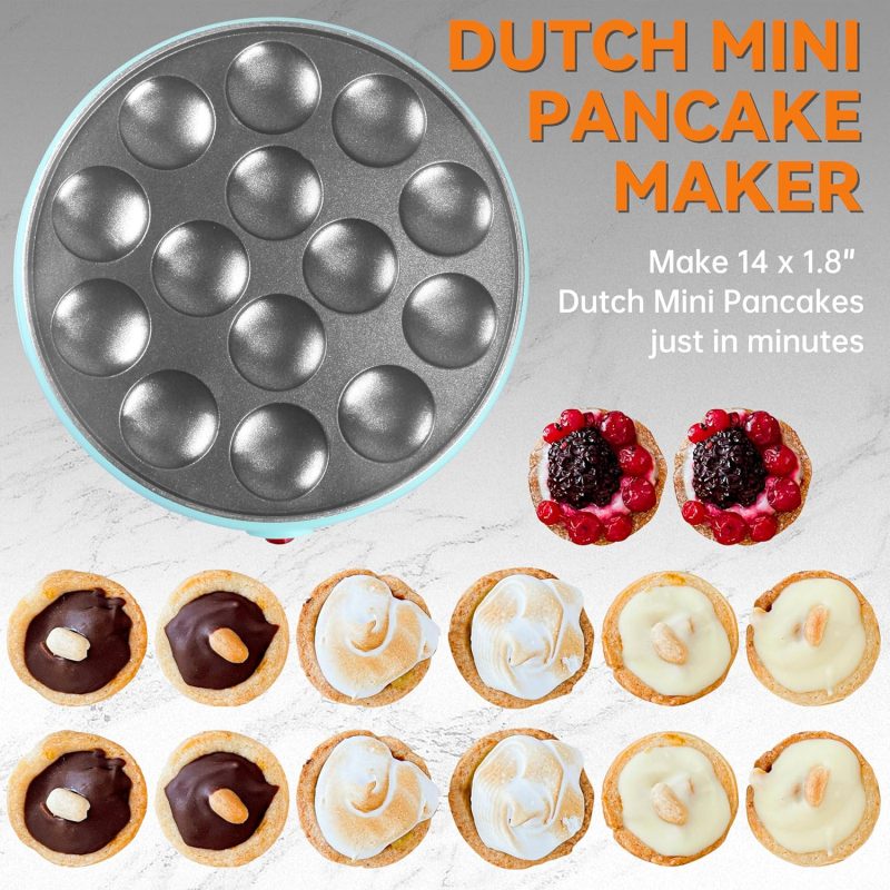 Baker'S Friend Mini Pancakes Maker Machine - Image 2