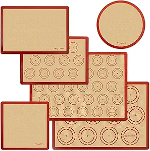 Silicone Baking Mat Set Of 6