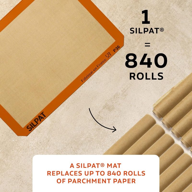 Silpat Premium Non-Stick Silicone Baking Mat - Image 3