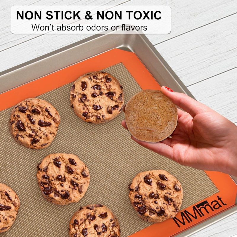 Silicone Baking Mat - Best German Silicone - Non Slip Silicone Baking Sheet - Image 2