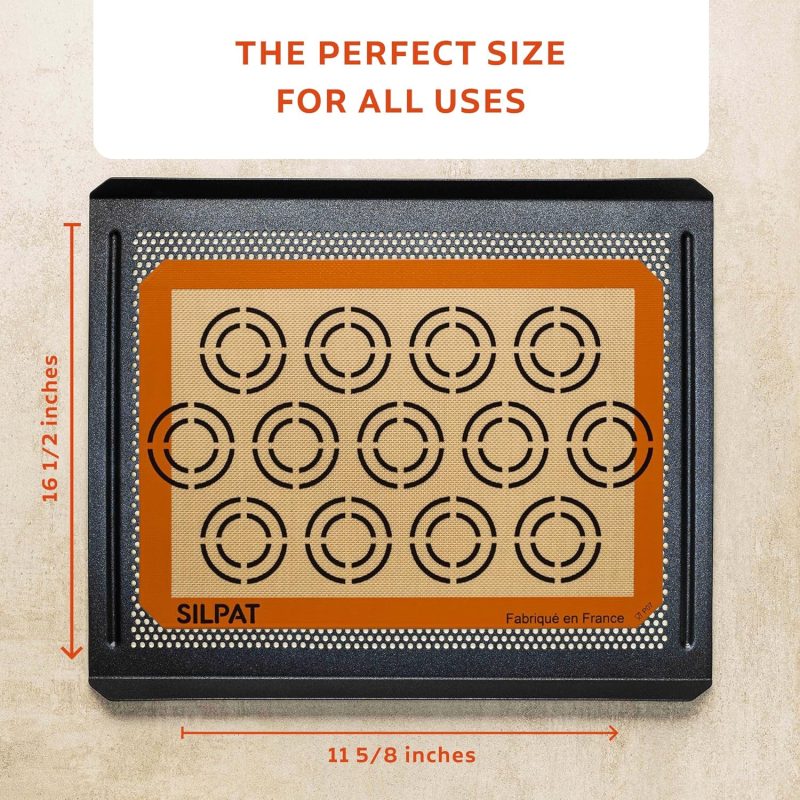 Silpat The Original Perfect Cookie Non-Stick Silicone Baking Mat - Image 4