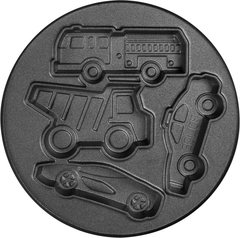 Nostalgia Mymini Cars And Trucks Shape Electric Waffle Maker - Image 5