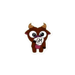 $PEPO "GM" Bubble-Free Stickers - Durable, High-Quality Vinyl Decals - Image 3