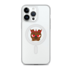$PEPO "Bearish" MagSafe Clear iPhone Case - Durable & SEO-Optimized - Image 3