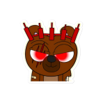 $PEPO Bearish Bubble-Free Stickers - Crypto Meme Decal - Image 4