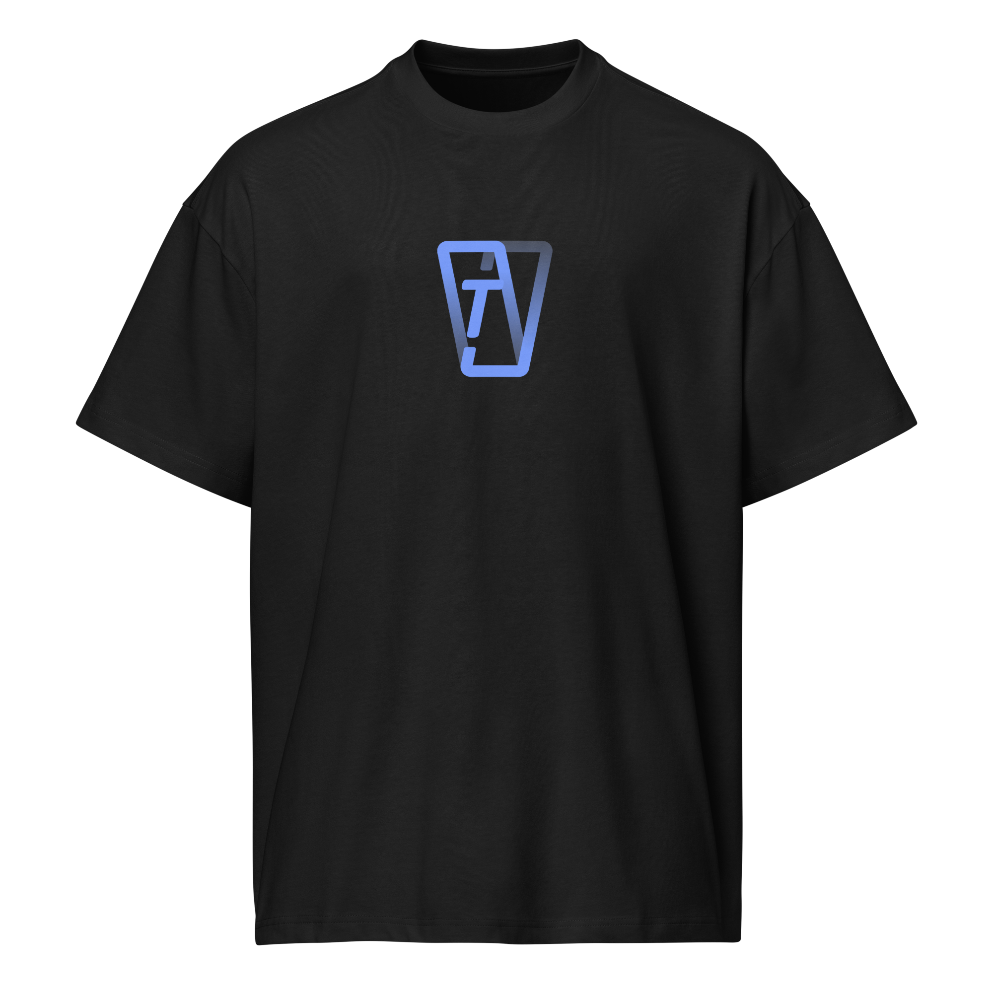 mens-box-tee-black-front-68f7e467ee750 $TET Tectum Hype Collection Oversized T-Shirt V2 - Image 1