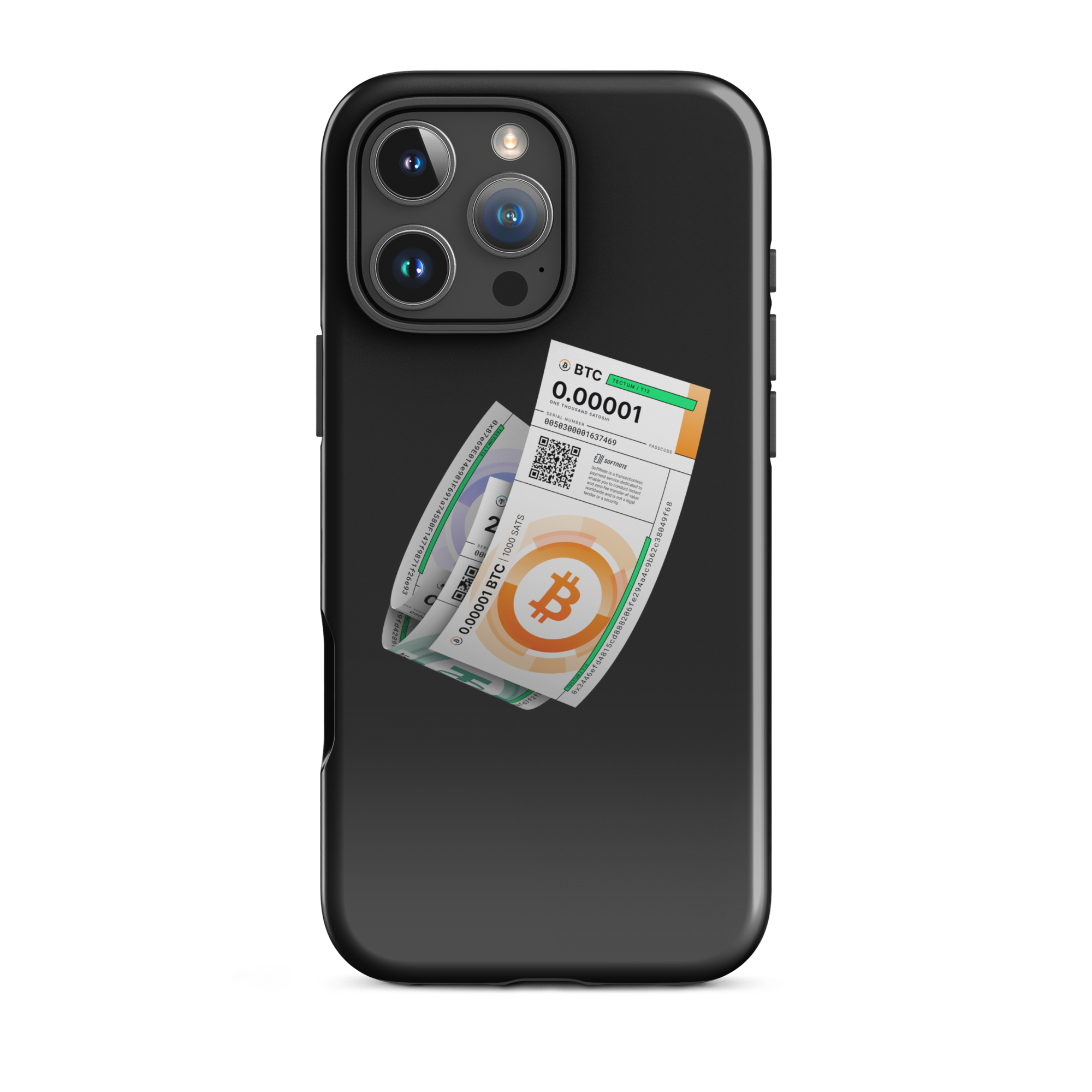 tough-case-for-iphone-glossy-iphone-16-pro-max-front-68fa17022ec1c $TET Classic Collection iPhone Case V2 - Image 1