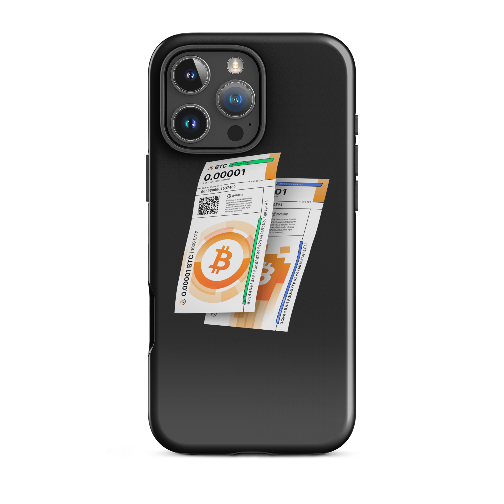 tough-case-for-iphone-glossy-iphone-16-pro-max-front-68fa22ac23aa3 $TET Classic Collection iPhone Case V3 - Image 1