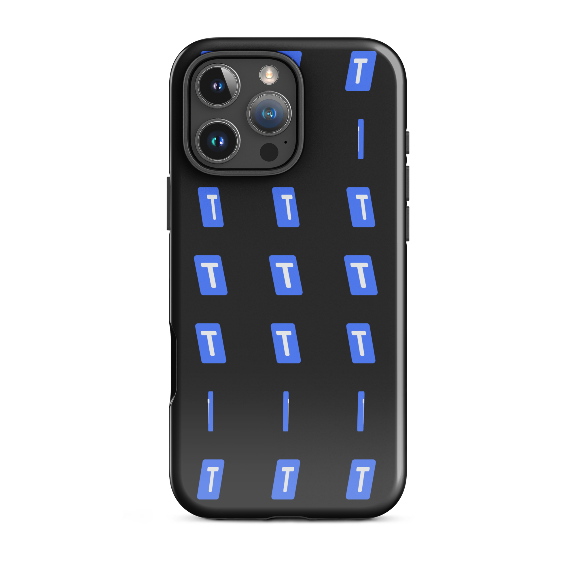 tough-case-for-iphone-glossy-iphone-16-pro-max-front-68fa2438ee312 $TET Tectum Classic Collection iPhone Case V6 - Image 1