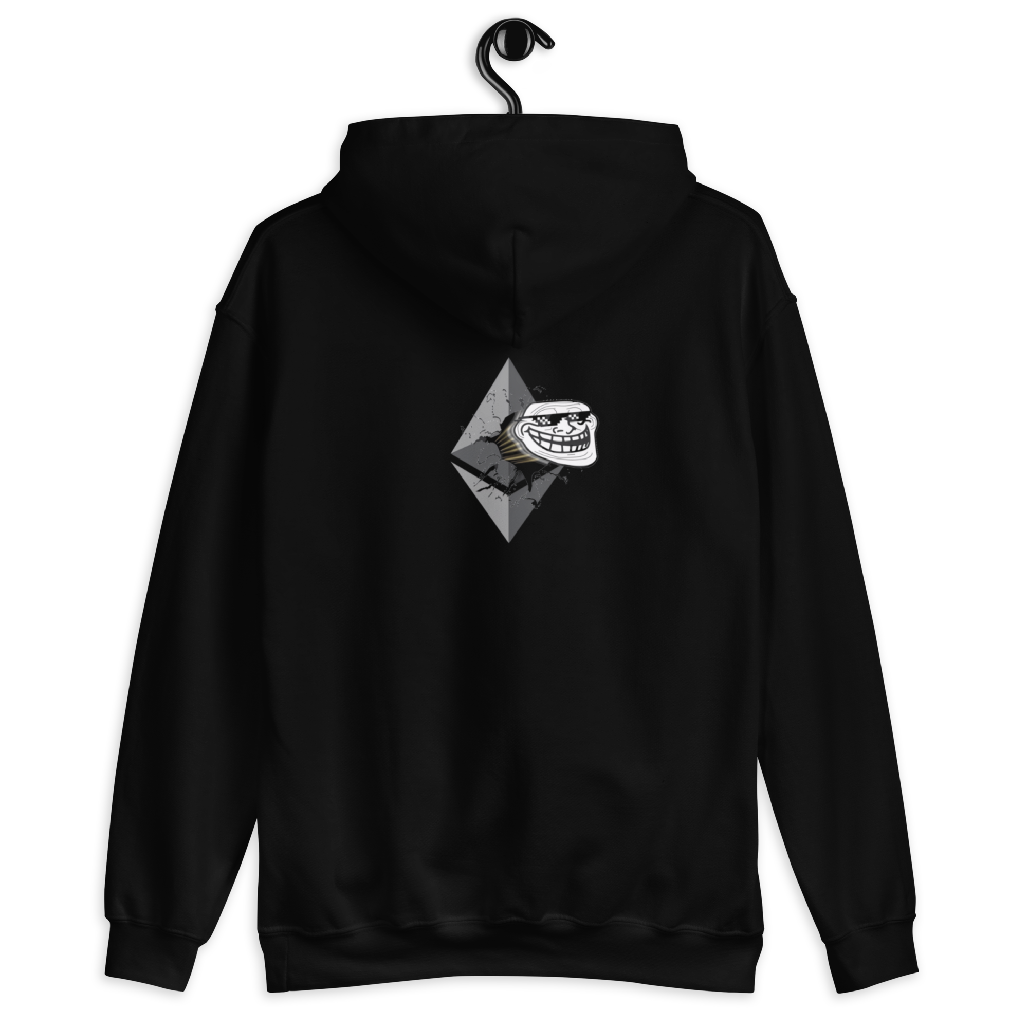 unisex-heavy-blend-hoodie-black-back-690204efdc988 $TROLL Unisex Hoodie V2 - Image 1